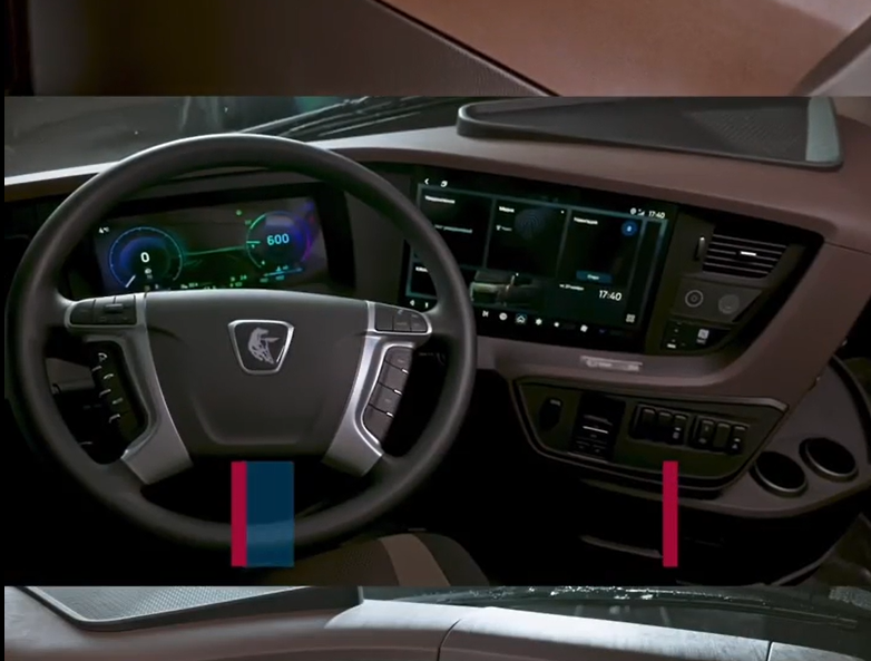 54901 Дизайн внутри (кабина, руль)