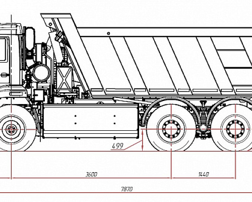 KAMAZ-6520-90 (5P) на КПГ