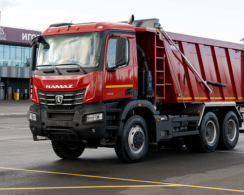 Компания из Мордовии протестировала самосвал КАМАЗ-6595