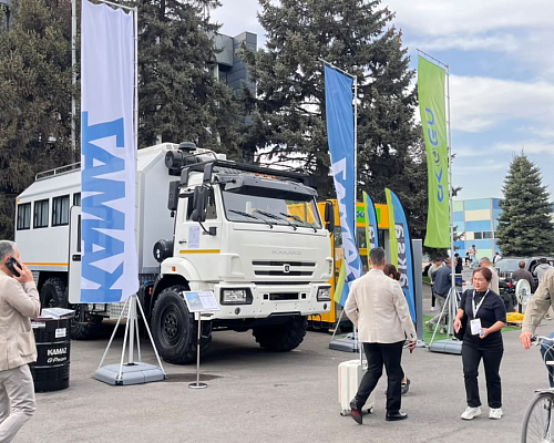 «КАМАЗ» представил обновлённый полноприводный автомобиль поколения К3 на выставке в Казахстане