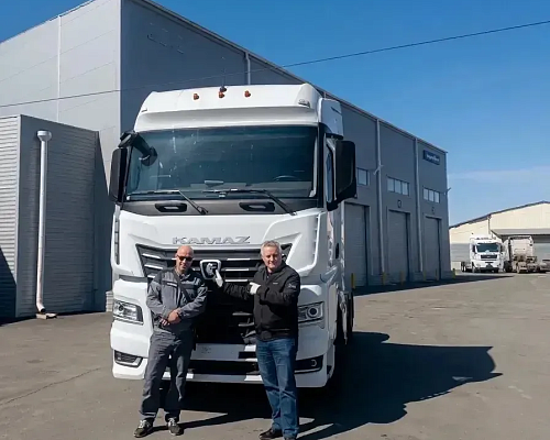 КАМАЗ-54901 пополнил парк лидера рынка автохимии