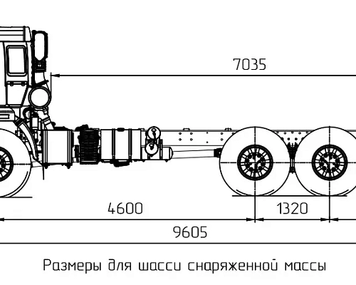 Автомобиль-шасси КАМАЗ-43118-23090-50 (6x6)