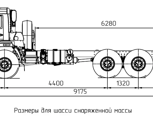 Автомобиль-шасси КАМАЗ-43118-3999-48 (6x6)