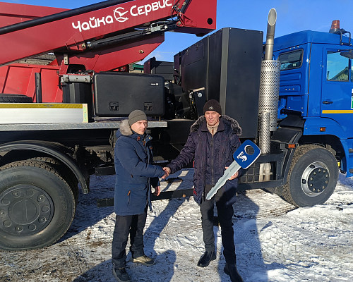 Автотехника КАМАЗ поставлена на Сахалин