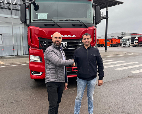 КАМАЗ новейшего поколения отгружен краснодарской компании