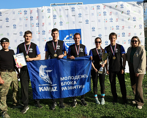 На «КАМАЗе» прошла IV военно-спортивная игра «Я – патриот»