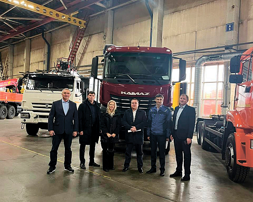«КАМАЗ» посетила делегация ООО «ЭкоЛайф»